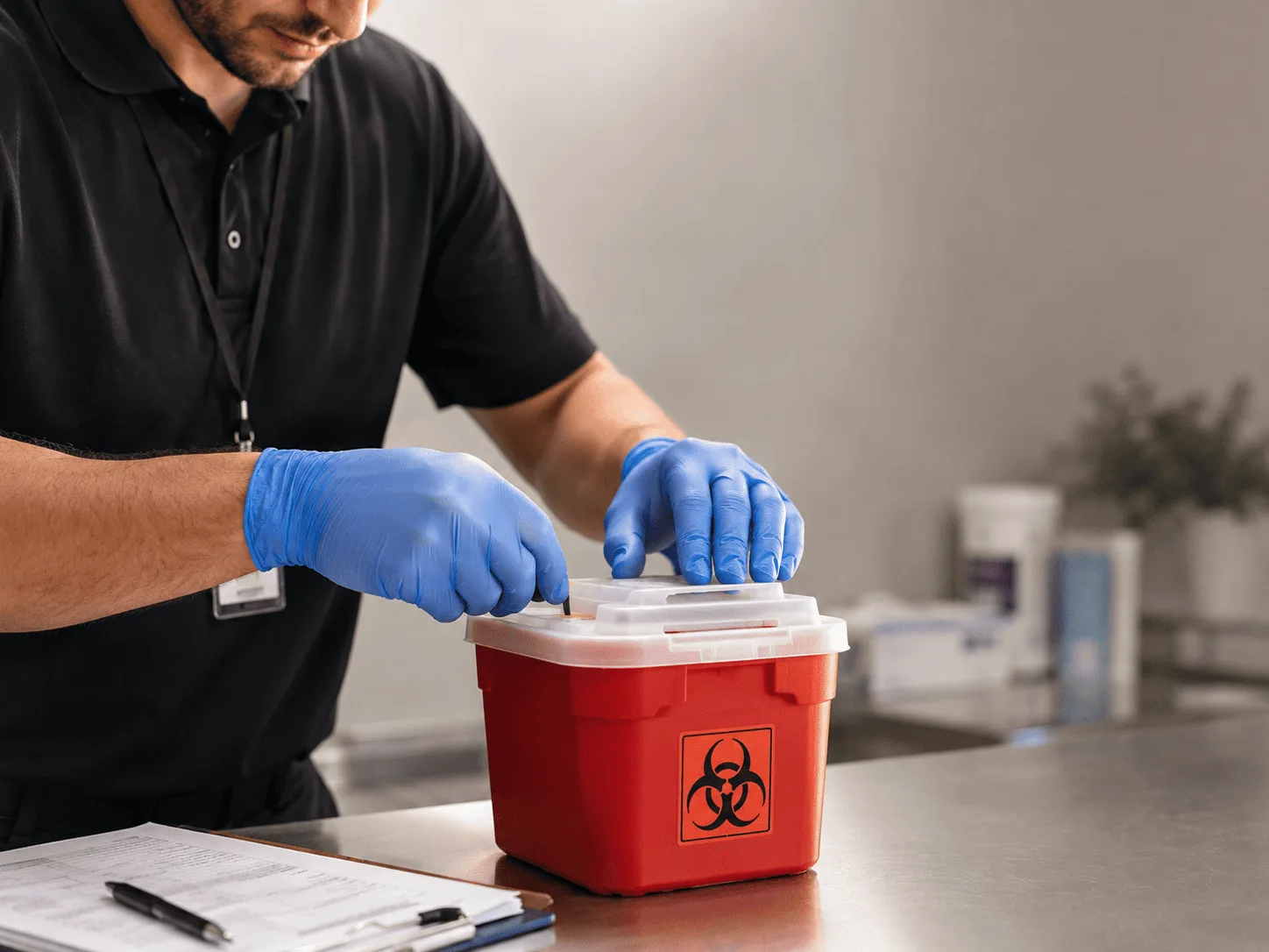 Why choose Sharps Waste Disposal in Husser, LA